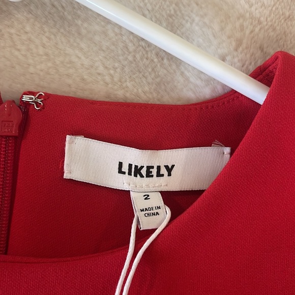 Likely Red dress! Size 2 ! Valentines - Picture 5 of 10